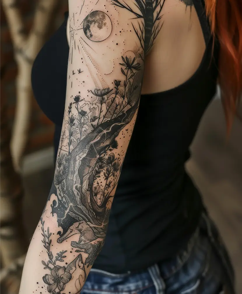 Créer des tatouages qui traversent le temps